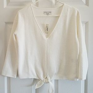 Madewell Texture and Thread Top